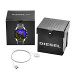 HR Heart Rate Nylon Touchscreen Smart Watch Diesel