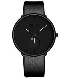 Mens Watches Fashion Simple Minimalist Waterproof Quartz Watch