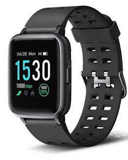 Letsfit Smart Watch, Fitness Tracker with Heart Rate Monitor