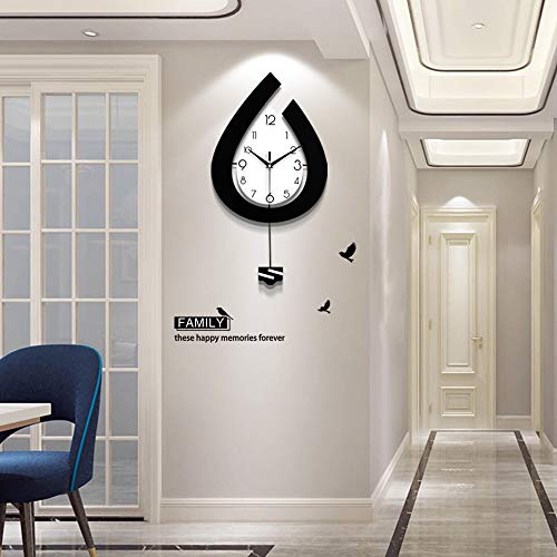 Pendulum Wall Clock for Living Room