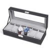 Leather Watch Box Display Case Organizer