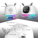 Wake Up Light Bluetooth Speaker Table Lamp Alarm Clock
