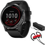 Garmin Vivoactive 4 Smartwatch Magnetic Wireless Sport Earbuds