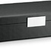 Glenor Co Watch and Sunglasses Box with Valet Tray for Men