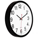 Timeless Elegance: Foxtop 12 Inch Silent Wall Clock for a Classic Touch in Home, Office, and Classroom
