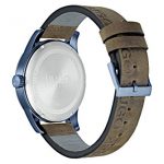 Brown  HUGO by Hugo Boss Quartz Watch with Leather Strap
