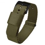 20mm Army Green BARTON Jetson NATO Style Watch Strap