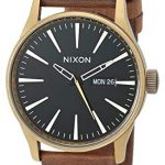 NIXON Men's Stainless Steel Japanese Quartz Watch Strap