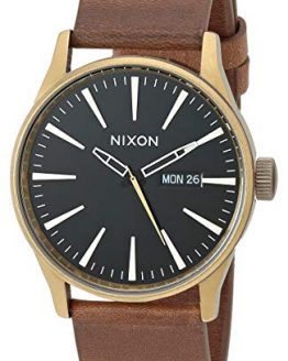 NIXON Men's Stainless Steel Japanese Quartz Watch Strap