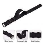 22mm Black Nato Strap With Black Heavy Buckle