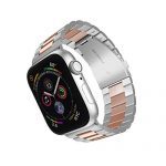 Rose Gold Stainless Steel Replacement Apple Watch Band