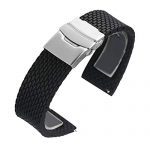 Silicone Watch Band Wristwatch Safety Folding Clasp