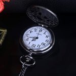 Vintage Octopus Hollow Quartz Pocket Watch
