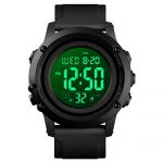 Men's Digital Sports Watch Large Face Waterproof