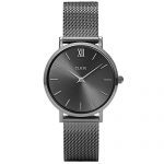 CLUSE Minuit Mesh Dark Grey Women's Watch 33mm