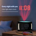 Projection Alarm Clock on Ceiling with Vibration