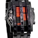 Binary Matrix Blue LED Digital Watch for Men