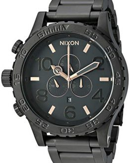 Nixon 51-30 Chrono Black/Rose Gold Men’s Underwater Watch