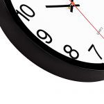 Timeless Elegance: Foxtop 12 Inch Silent Wall Clock for a Classic Touch in Home, Office, and Classroom