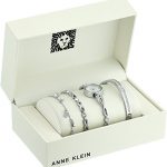 Swarovski Crystal Anne Klein Watch and Bracelet Set