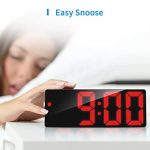 LED Digital Alarm Clock Adjustable Brightness