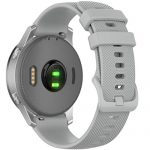 Grey Easy Change Replacement Soft Silicone Rubber Watch Band