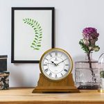 Mantel Clock Wood Mantle Clock Battery Operated