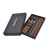 Wristwatch Watch Band Oil Tan Vintage Strap Dark Brown