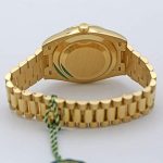 Diamond Bezel Rolex Day-Date 40 President Yellow Watch