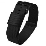 18mm Black Jetson NATO Style Watch Strap
