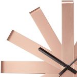 Non Ticking Wall Clock Copper