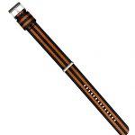 Orange Jetson NATO Style Watch Strap Buckle