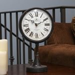 Lily's Home Antique Inspired Decorative Mantle Clock