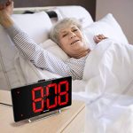 9" Digital Alarm Clock with Large LED Display