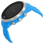 Suunto Unisex Sport Digital Quartz Display Watch, Blue Silicone Band