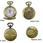 Historical Train Pocket Watch North American Railroad Approved