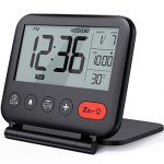 Mini Portable LCD Display Clock with Backlight Calendar