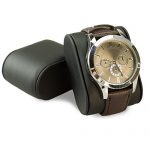 Glenor Co Watch Box with Valet Drawer for Men