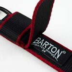 BARTON Jetson 24mm Black / Crimson NATO Style Watch Strap