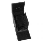 Bulova Men's Precisionist Analog Display Japanese Quartz Black Watch