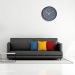12 Inch Non-Ticking Wall Clock - Modern and Silent Timepiece for Home and Office