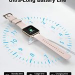 Smart Watch: Your Fitness Companion in Pink