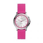Pink Women Hybrid Smartwatch
