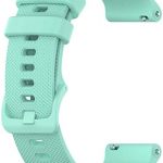 Mint Blue Wristology Quick Release Silicone Rubber Watch Band Strap