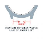 Wristology 18mm Camel Suede Leather Quick Release Watch Band – Compatible with Smart & Traditional Watches