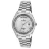 Peugeot Stainless Steel Big Face Luxury Watch with Day Date Windows