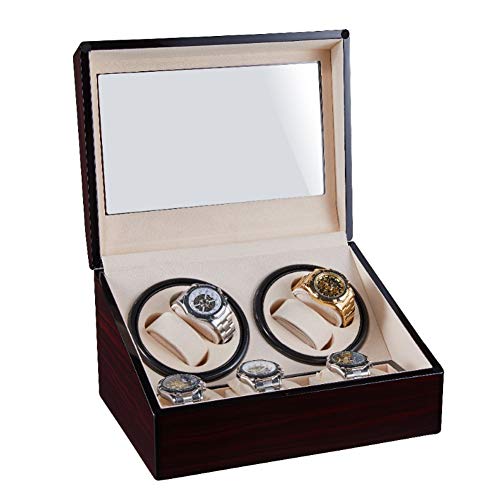 HOSEN Luxury Automatic Watch Winder Storage Display Box