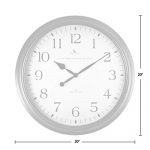 Wall Clock, American Crafted, Oil Rubbed Bronze