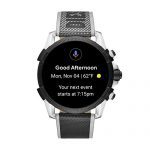 HR Heart Rate Nylon Touchscreen Smart Watch Diesel