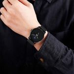 Wrist Watch Minimalist Waterproof Mens Watch